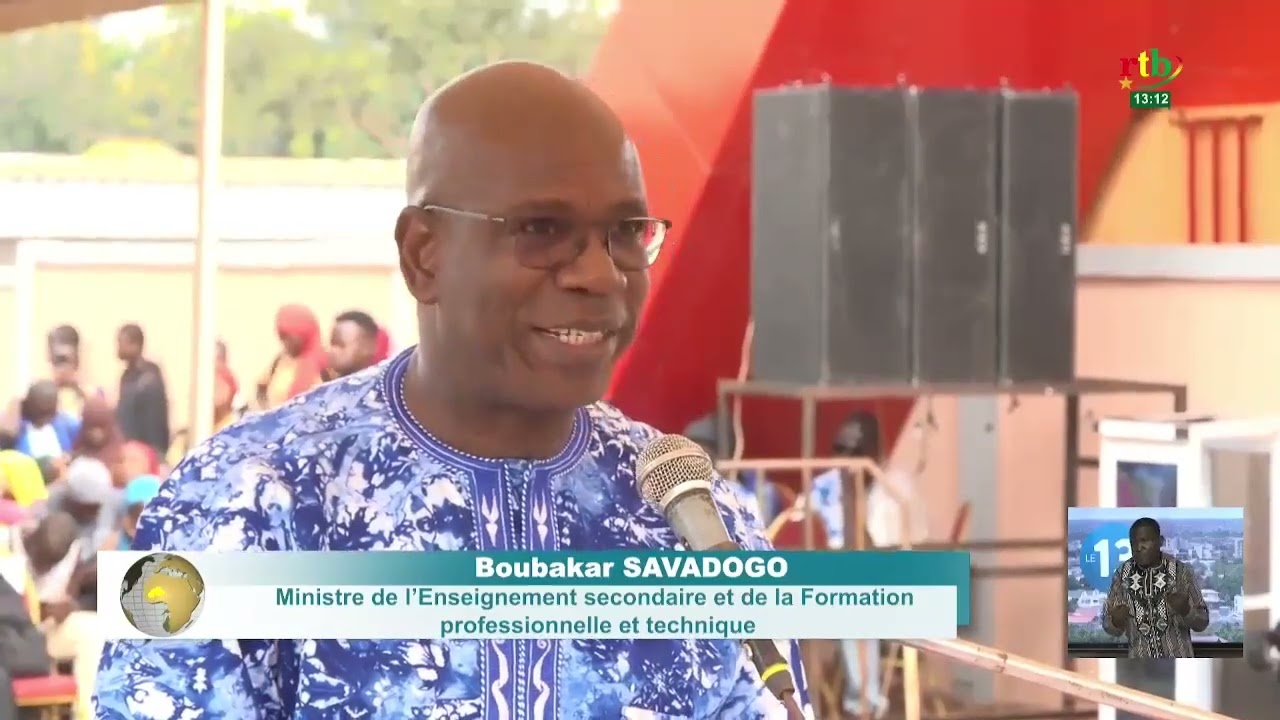 Inauguration du Centre régional de formation professionnelle de Bobo-Dioulasso