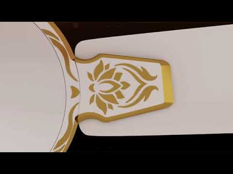 Crompton New Aura Designer 3d Anti Dust Ceiling Fan With Duratech Technology 1200 Mm