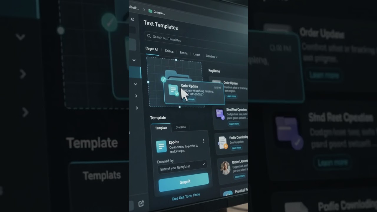 Stop Typing the Same Messages! Insert Text Templates with One Click ⌨️🚀