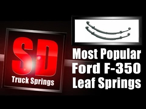 Ford F-350 - Leaf Springs for the Ford F-350 including Spring Code / SD Popular Products