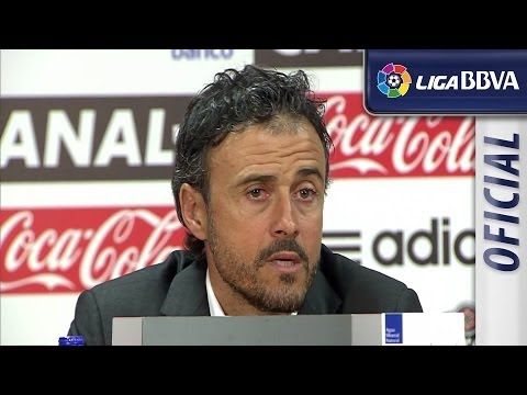 Press Conference Luis Enrique after Celta de Vigo (4-1) Real Valladolid - HD