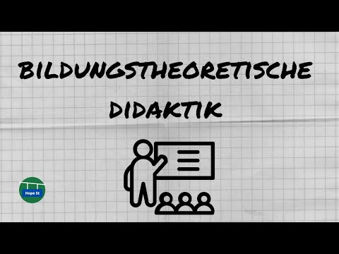 Bildungstheoretische Didaktik | Klafki | Kategoriale Bildung | Didaktische Analyse | EWS-Examen