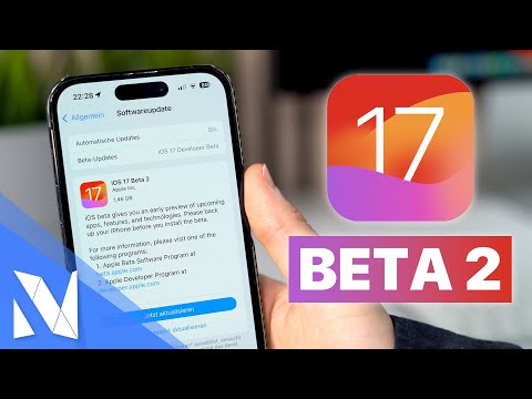 iOS 17 Beta 2 - Was ist neu? (NameDrop, Standby, iMessage & mehr Akkulaufzeit) | Nils-Hendrik Welk
