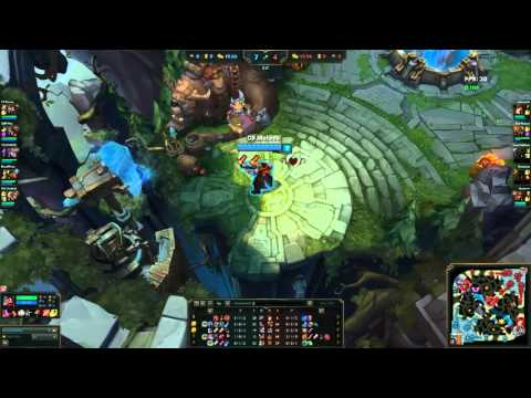 Meteos Graves vs Jarvan IV Jungle S6 Preseason Dec 2015
