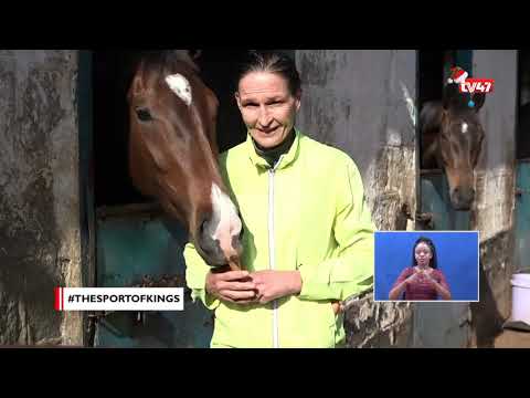 A Queen reigns in the sport of Kings, horse riding