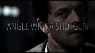 Castiel - Angel with a shotgun