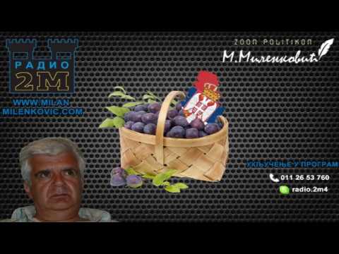 Srbija među šljivama 26.01.2017. - Miloš Tanasković (doajen srpskog ekonomskog novinarstva) (video)