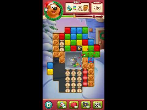 Toon Blast Level 6109 - NO BOOSTERS 🐻🐺🐱 | SKILLGAMING ✔️