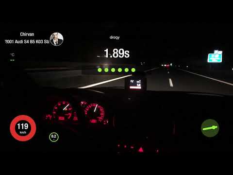 Audi S4 B5 K03 100-200 kmh