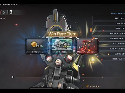 Crossfire NA: Winning Steyr TMP - Dead eye 30 crates!!!