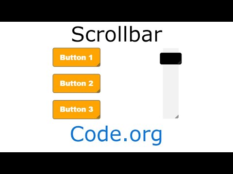 Make a Scrollbar in Code.org