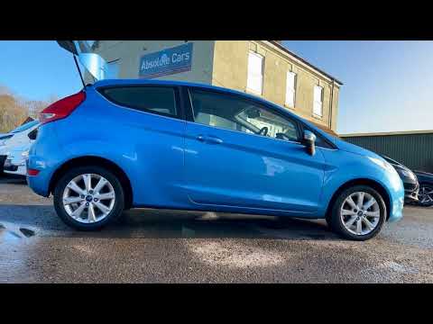 Ford Fiesta Zetec LC58XWK 2009 (58) 57,010 miles Petrol Met Blue FOR SALE
