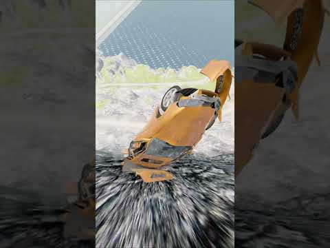 CARS vS GIANT LAVA PIT-BEAMNG,DRIVE #shorts #beamng #gaming #carrace #crash