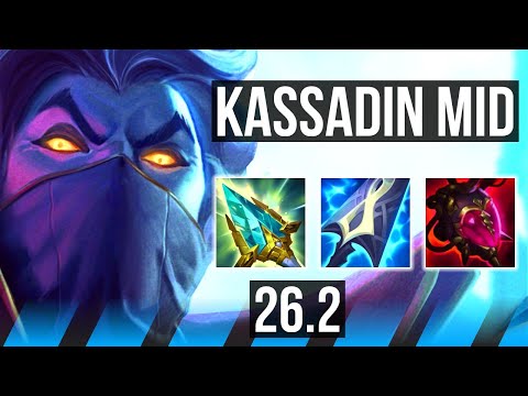 KASSADIN vs SYNDRA (MID) | Arcane Comet, Good KDA: 21/2/4 | EUNE Grandmaster | 26.2