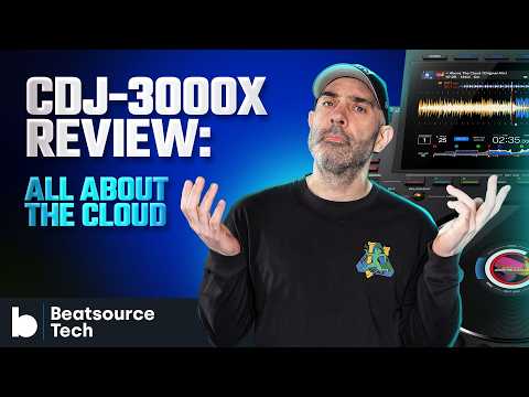 AlphaTheta CDJ-3000X Review - Cloud Focused | Beatsource Tech
