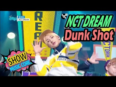 [HOT] NCT DREAM - Dunk Shot, 엔시티 드림 - 덩크슛 Show Music core 20170318