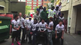 Huron Football Players Help Priceless Preservation Expand Our Business