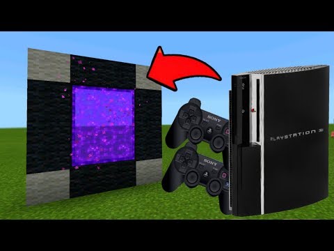 SmoothMarky - Minecraft Pe How To Make a Portal To The Ps3 Dimension - Mcpe Portal To The Ps3!!!