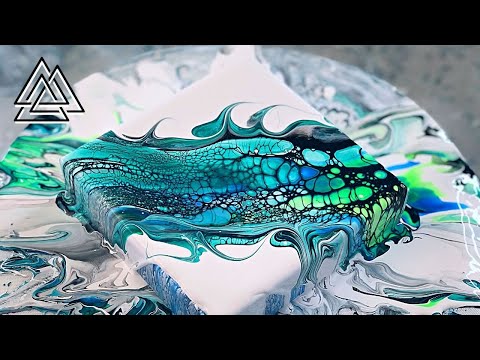 NO Aussie Floetrol ~ NO Problem 👍 | Sheleeart Bloom Fluid Art Technique | Cell Activator Mix #1