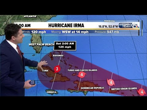 8 a.m. Hurricane Irma update (9/4/17)