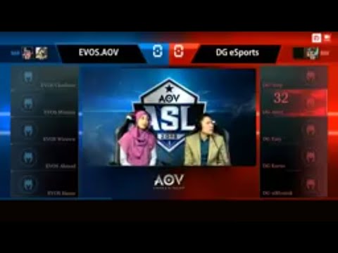 EVOS.AOV vs DG eSports - ASL Season 1 Week #10 Garena AOV Game 1