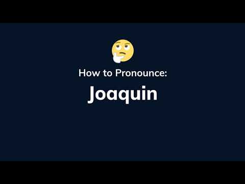 How to Pronounce Joaquin | Learn English Pronunciation