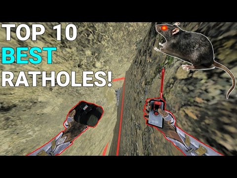 Top 10 BEST OP Ratholes ON ARK!