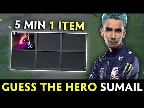 Guess the hero — Sumail with only THIS ITEM at 5 min