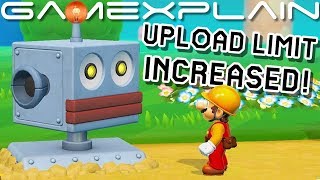 Super Mario Maker 2's Course Limit INCREASED to 64 & Even More Space to Come Later!