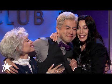 Bowen Yang Cries In Final ‘SNL’ Sketch w/ Ariana Grande & Cher