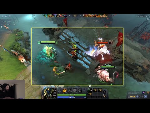 "this is Insane, you're the best player ever" -Gorgc was impressed by Pudge's double smoke play