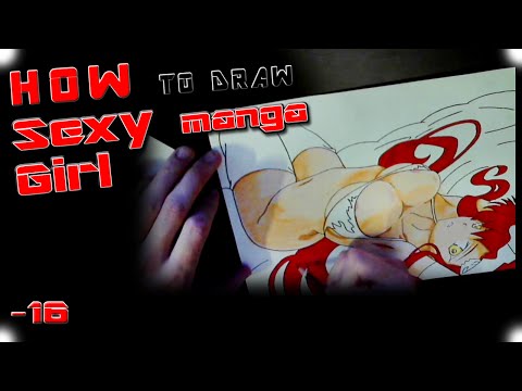 How to draw Sexy Manga Girl