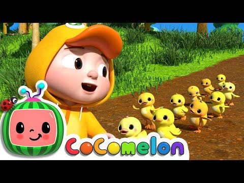 Ten Little Duckies | @CoComelon Nursery Rhymes & Kids Songs