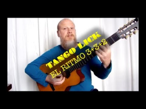 TANGO LICKS// RITMO 3+3+2 por Julián Graciano