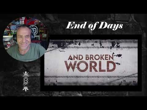 Stryper "End of Days" - Official Lyric Video - Reaction with Rollen (first listen)