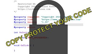 Protect your EA, Indicator from Copying
