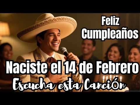 Tu Cumpleaños es el 14 de Febrero? - Escucha esta Canción de Feliz Cumpleaños, Las Mañanitas para ti