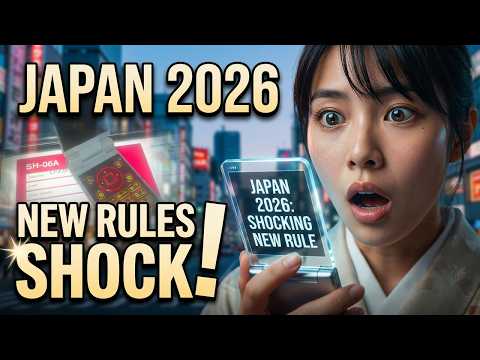 Japan's New Rules That Will SHOCK You in 2026