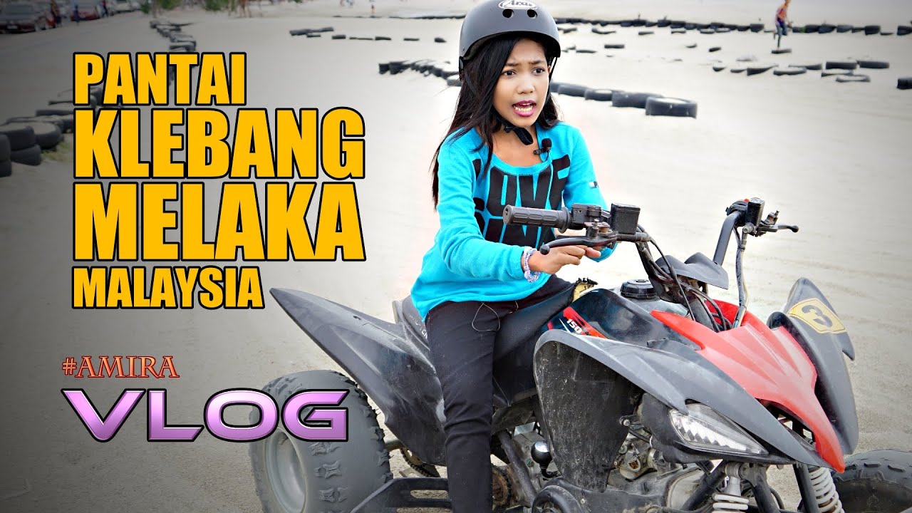 Amira VLOG - Pantai Klebang Melaka Malaysia