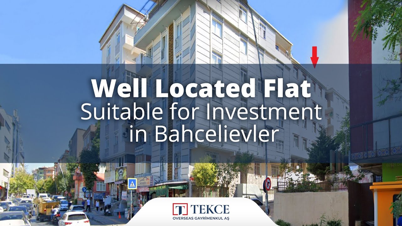 Well Located Flat Suitable for Investment in Bahcelievler
