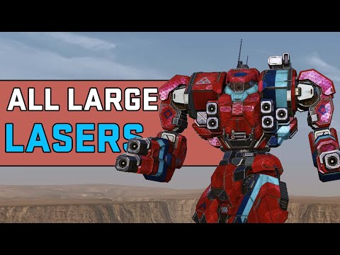 EIGHT LARGE LASER DRILL - Event Queue - Mechwarrior Online