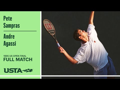 Pete Sampras vs. Andre Agassi Full Match | 1995 US Open Final