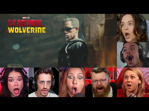 BEST "BLADE ELEKTRA GAMBIT and X-23 CAMEO" Reactions in Deadpool And Wolverine (2024)
