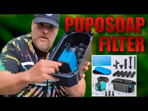 #Poposoap Review: Submersible / Underwater Filter & Pump for Fountains & Waterfalls #waterfeature