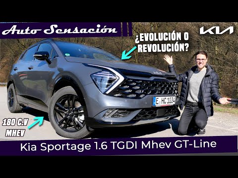 Prueba Kia Sportage 2022 GT-line .  El exitoso SUV de Kia se renueva ¿Evolución o revolución?