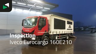 Camion rideaux coulissants IVECO Eurocargo 160E210 4X2 16tonner 2500kg Ladebordwand Automatic Cru | Image 4 - Autoline