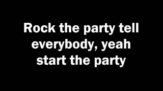 The Blackout - Start The Party (Lyrics)