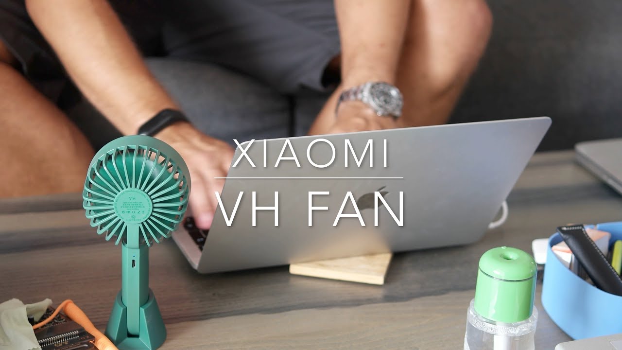 Вентилятор портативный Xiaomi VH Handheld Fan синий