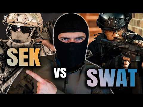 SWAT vs SEK - was ist BESSER?! Ex SEK erklärt! | KUNI