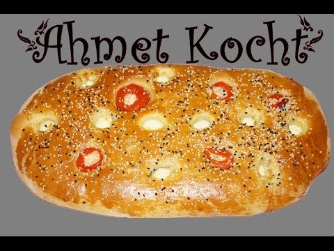Rezept: Fladenbrot mit Mozzarella | Ahmet Kocht | türkisch backen | Folge 76